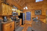 Blue Lake Cabin - Fully Equipped Kitchen